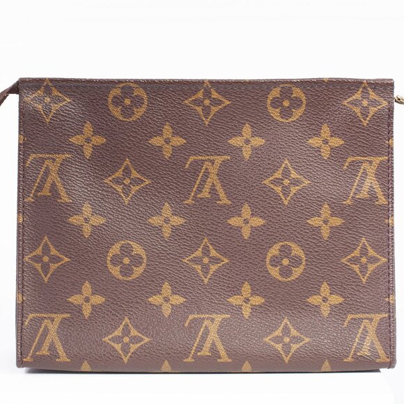 Authentic LOUIS VUITTON Monogram Canvas Toiletry 19 - Picture 1 of 12